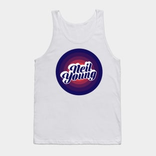 NEIL YOUNG - BLURN CIRCLE Tank Top